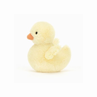 Jellycat Fluffy Duck Australia | 019273TJY